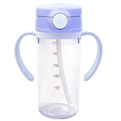 아가프라 스타 트라이탄 빨대컵 300ml, 퍼플, 1개