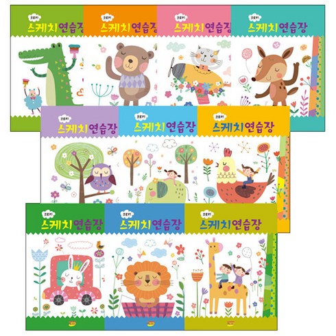 펠릭스 크로키스케치 무지 스프링 연습장 10p, 190 x 260 mm, 20매