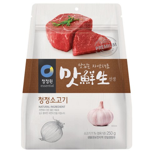 산들애 - 청맛선생 청정소고기 조미료, 250g, 3개