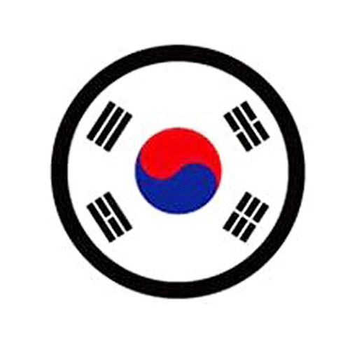 안전 반사 차량용 자석스티커, 07태극기, 1개