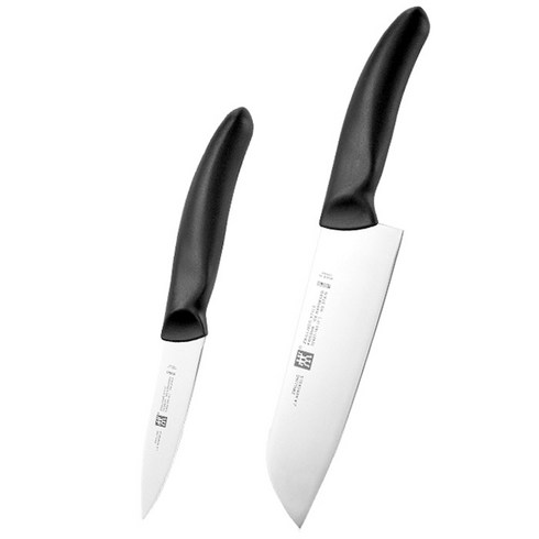 헹켈 즈윌링 스타일 2종 칼세트 HK32443-000, 1세트, 아시아형 식도 18cm + 과도 9cm