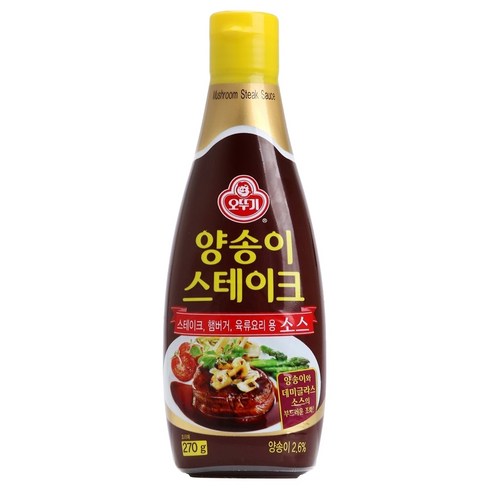 오뚜기 양송이 스테이크 소스, 270g, 1개