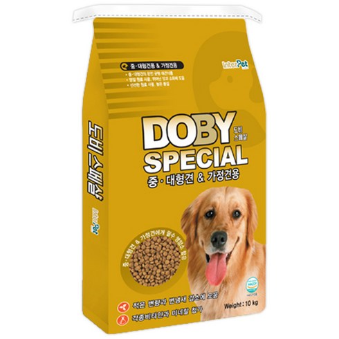 도비 스페셜 강아지사료, 곡물, 10kg, 1개