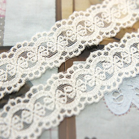 코하스아이디 꽃길따라 오간자레이스 360cm, 1개입