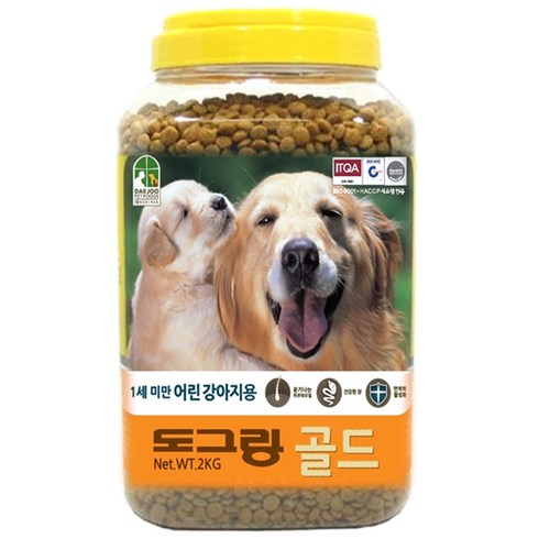 도그랑 골드 펫 애견사료, 닭, 2kg, 1개