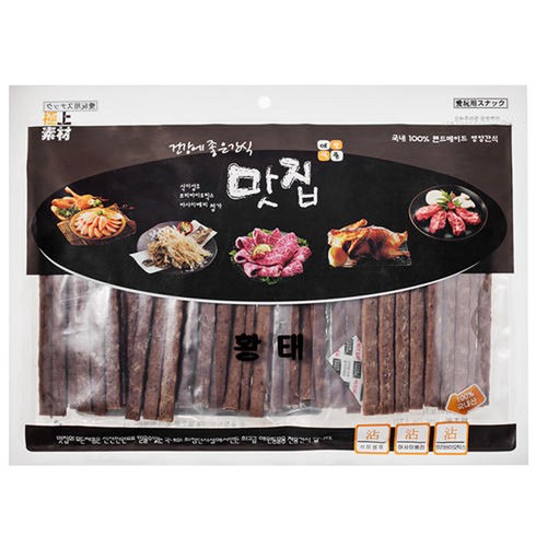 2023년 가성비 최고 강릉애견동반숙소 - 극상소재 맛집 애견간식 360g, 황태, 1개