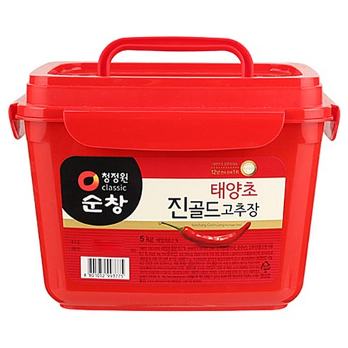 청정원순창 진골드고추장, 5kg, 1개