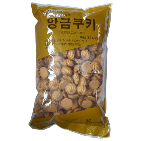 상투과자 - 신흥제과 앙금쿠키, 1.8kg, 1개