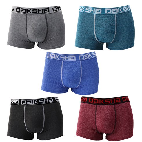 다크샤 컬러밴드 드로즈 팬티 5p