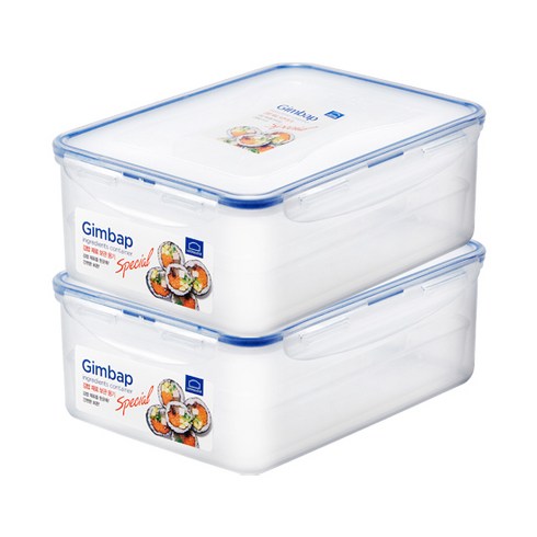 락앤락 김밥재료 보관용기 2.6L, 2개입