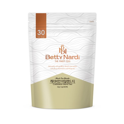 베티나르디 캐리비안 아일랜드 티 30티백, 1.5g, 30개입, 1개