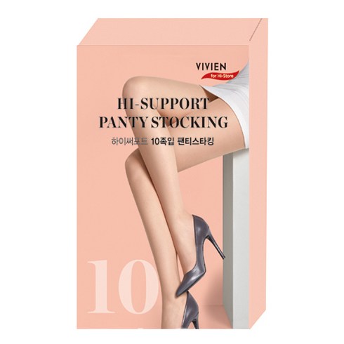 남영비비안 하이써포트 팬티스타킹 15D 10p