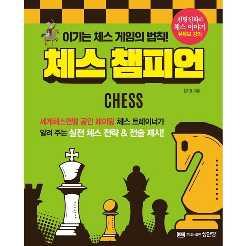 체스 챔피언:이기는 체스 게임의 법칙, 성안당, 김도윤