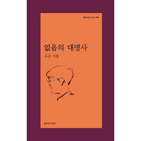 [문학과지성사]없음의 대명사 - 문학과지성 시인선 585, 문학과지성사, 오은