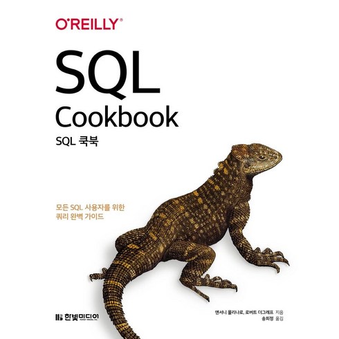 SQL 쿡북:모든 SQL 사용자를 위한 쿼리 완벽 가이드, 한빛미디어