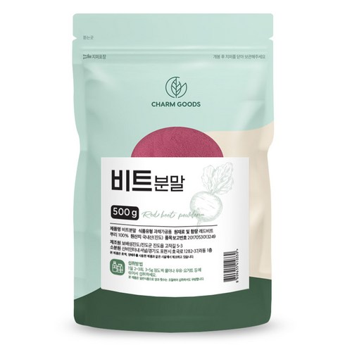 비트가루 - 참굿즈 비트 분말, 500g, 1개