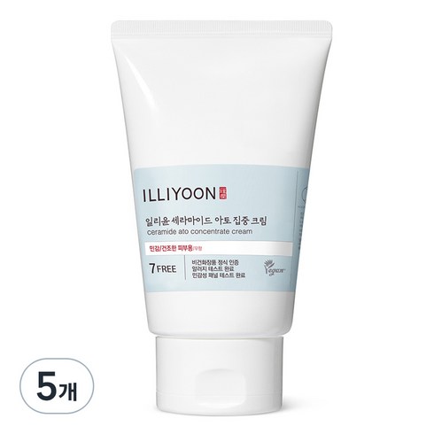 일리윤 세라마이드 아토 집중 크림 무향, 200ml, 5개