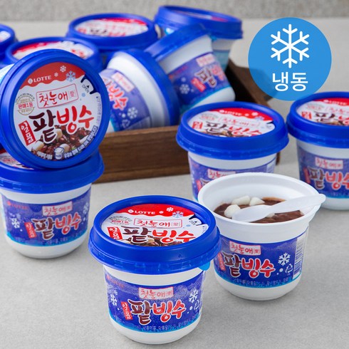 일품 - 롯데웰푸드 일품 팥빙수 (냉동), 240ml, 12입