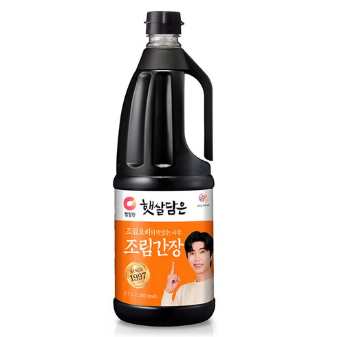 조림간장 - 햇살담은 청정원 조림간장, 1.7L, 1개