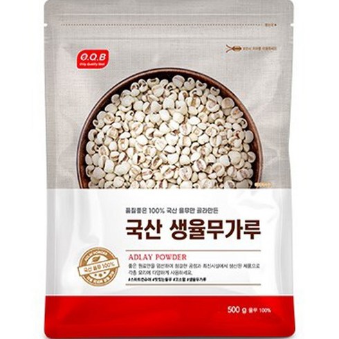 율무가루 - 오큐비 생율무가루, 500g, 1개