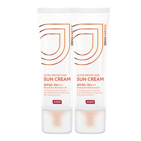 자민경 크레마카라콜 울트라 프로텍션 썬크림 SPF50+ PA+++, 50ml, 2개