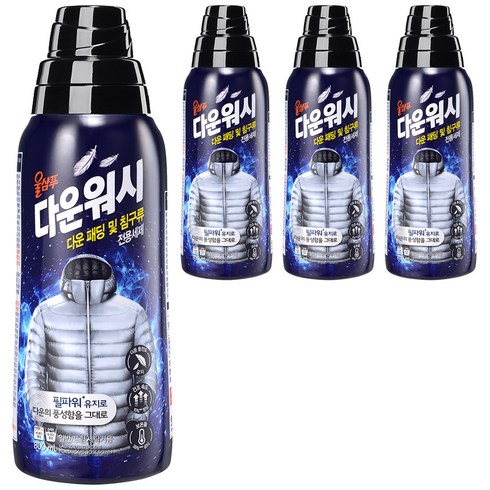 애경 다운워시 울샴푸, 800ml, 4개