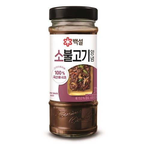 백설소불고기양념 - 백설 소불고기양념, 500g, 1개