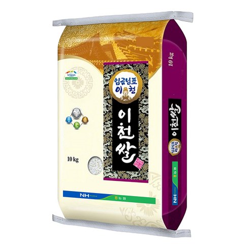 여주쌀10kg - 농협 2024년산 햅쌀 임금님표 이천쌀, 10kg, 1개