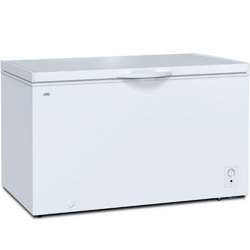 업소용냉동고 - 하이얼 다용도 냉장겸용 냉동고 뚜껑형 397L 방문설치, 퓨어 화이트, HCF397MDW