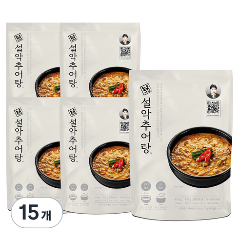 남가네설악추어탕 - 남가네설악추어탕, 450g, 15개