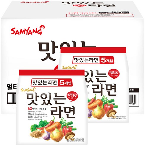 연극라면 - 삼양 맛있는라면, 40개