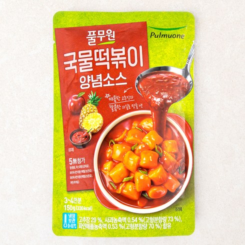 떡볶이양념 - 풀무원 국물떡볶이 양념소스, 150g, 1개