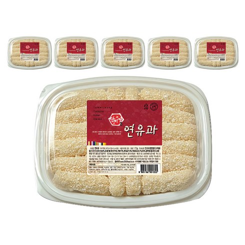 담미정 한과 연유과, 170g, 6개