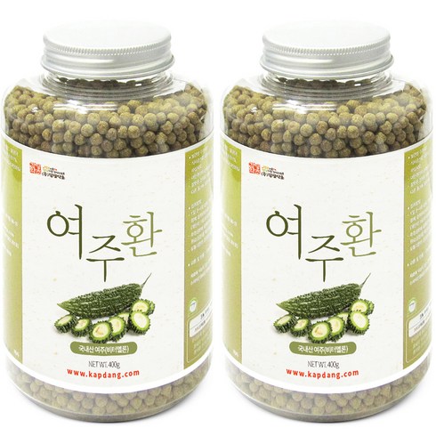 여주환 - 갑당약초 여주환, 400g, 2개