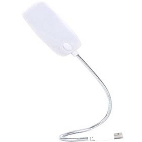 대한 USB LED 코브라 조명 휴대용 램프 스탠드, 화이트