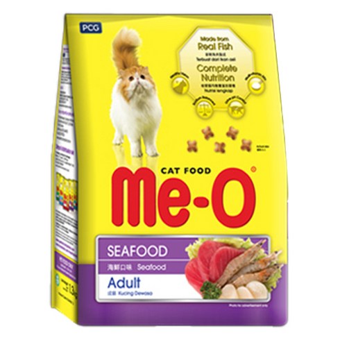 뉴-MeO 시푸드 고양이 건식사료, 씨푸드, 1.2kg, 1개
