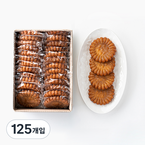 꿀이구마 호박 찹쌀 약과, 40g, 125개