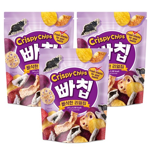 빠칩, 3개, 240g