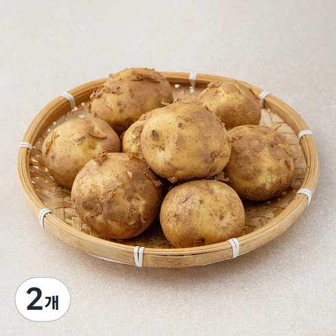 국내산 특등급 수미감자 3kg - 국내산 친환경 감자 (햇), 800g, 2개
