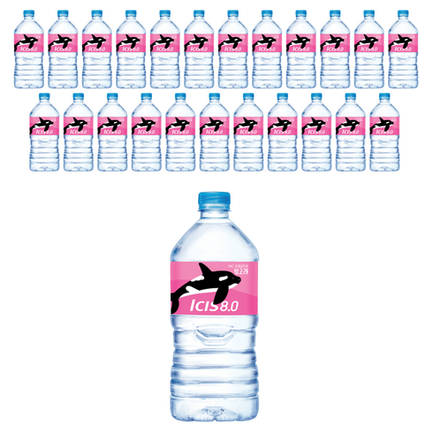 아이시스 8.0 생수, 1L, 48개