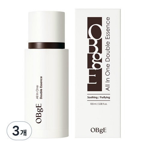 OBge 올인원 더블 에센스, 100ml, 3개