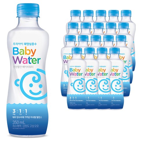 베이비워터 - 천년동안 베이비워터, 350ml, 20개