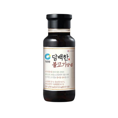 청정원 담백한 불고기양념, 1개, 500g