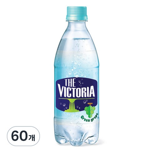 웅진빅토리아 청포도 탄산음료, 500ml, 60개
