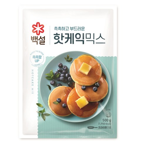 백설핫케이크 - 백설 핫케익 믹스, 500g, 1개