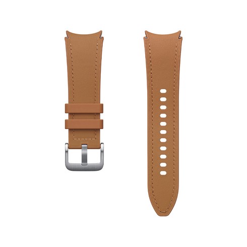 삼성전자 스마트워치 하이브리드 비건 레더 스트랩 S / M, 카멜