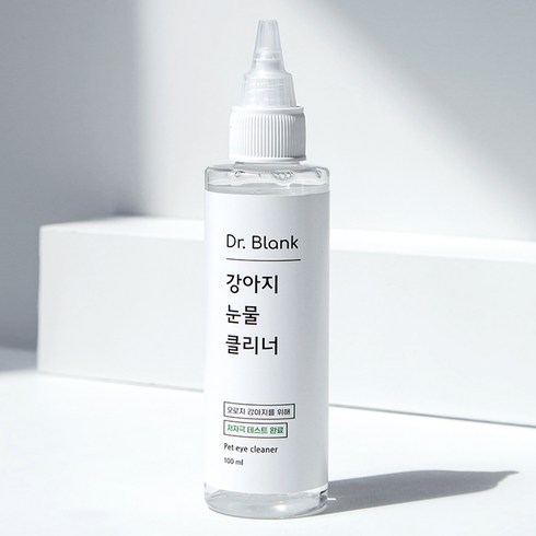 강아지눈물자국 - 닥터블랭크 저자극 강아지 눈물 클리너, 100ml, 1개