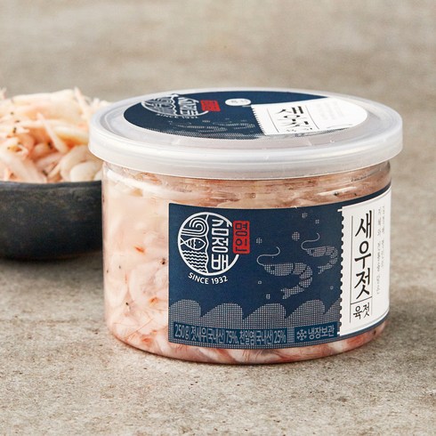 굴다리 김정배 명인젓갈 새우 육젓, 250g, 1개