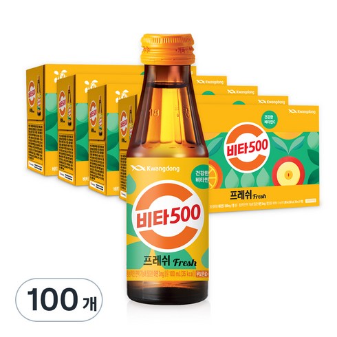 비타500 - 광동 비타500 프레시 fresh, 100ml, 100개