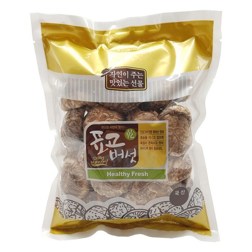 버섯꽃필때 건표고버섯동고, 100g, 1개